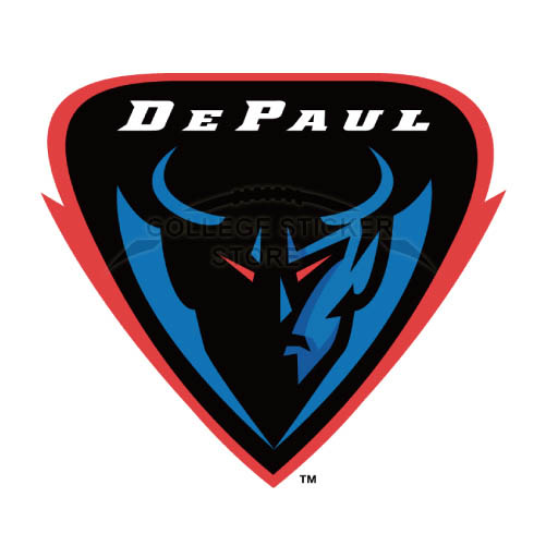 Design DePaul Blue Demons Iron-on Transfers (Wall Stickers)NO.4271